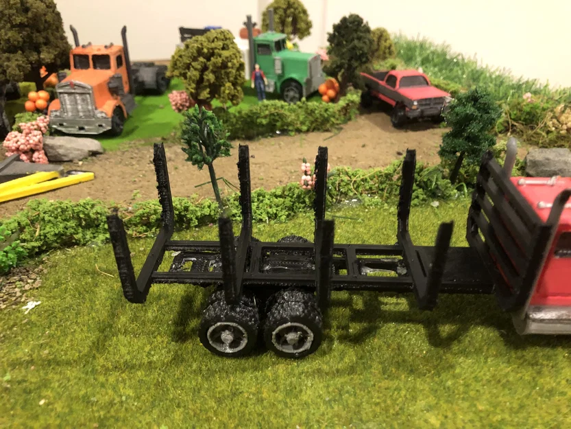 Bộ thùng xe tải tỉ lệ 1/64 cho mô hình W900A (In 3D) - Image 6