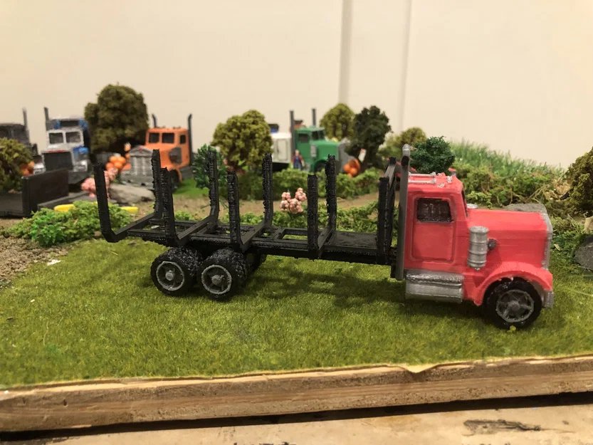 Bộ thùng xe tải tỉ lệ 1/64 cho mô hình W900A (In 3D) - Image 7