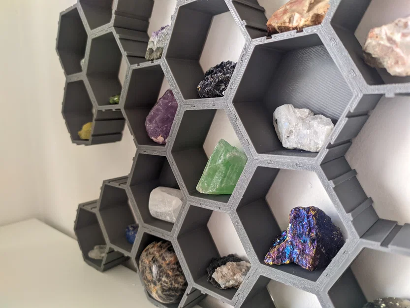 Kệ Lắp Ghép Hình Lục Giác – Hệ Thống Tổ Ong Thông Minh - Image 1