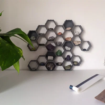 Kệ Lắp Ghép Hình Lục Giác – Hệ Thống Tổ Ong Thông Minh
