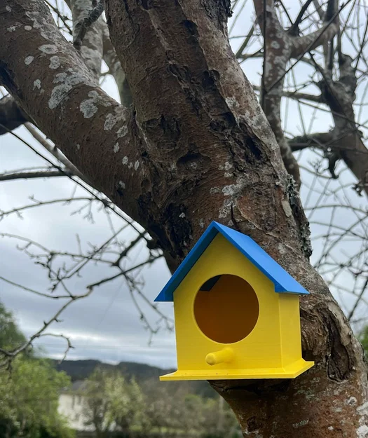 Mô hình nhà cho chim nhỏ xinh xắn dễ in 3D (Bird House) - Image 1