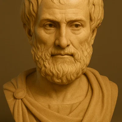 Tượng bán thân triết gia Aristotle