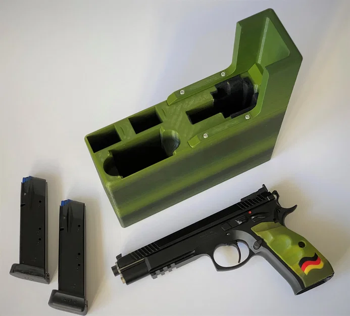 Hộp đựng súng CZ 75 Taipan (9mm Luger) nhỏ gọn - Image 1