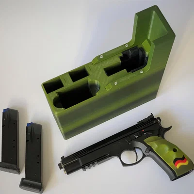 Hộp đựng súng CZ 75 Taipan (9mm Luger) nhỏ gọn