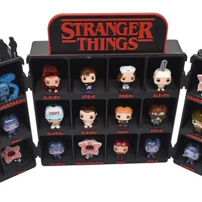 Kệ trưng bày mô hình Stranger Things Kinder Joy