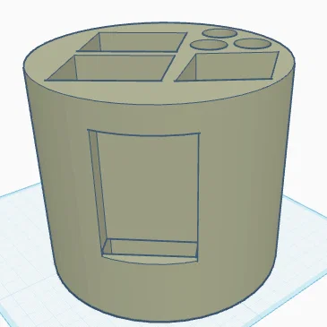 Khay đựng dụng cụ đa năng để bàn gọn gàng - Mô hình in 3D hữu ích