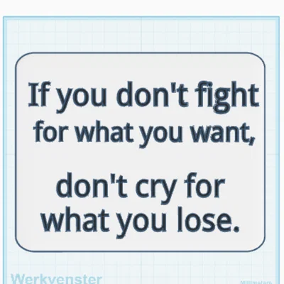 Bảng treo tường trang trí với thông điệp truyền cảm hứng