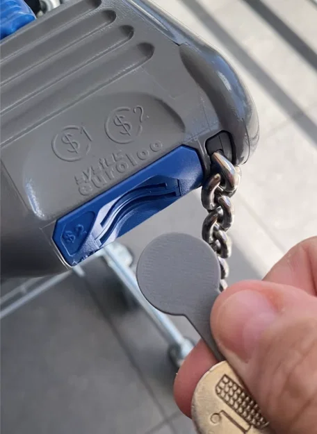 Token mở khóa xe đẩy siêu thị Úc $2 (Aldi, Woolworths, Coles, Kmart, Target...) - Image 3