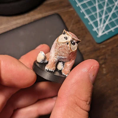 Mô hình Owlbear Cub cho D&D