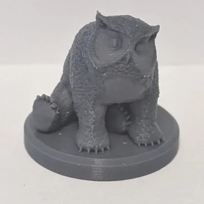Mô hình Owlbear Cub cho D&D