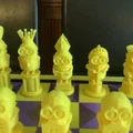 Bộ Cờ Vua Gru Minions - Thiết Kế Tối Ưu Cho In 3D - Thumbnail 3