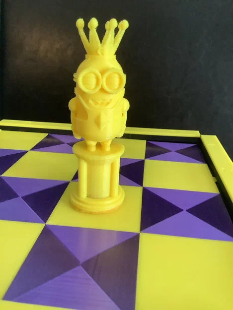Bộ Cờ Vua Gru Minions - Thiết Kế Tối Ưu Cho In 3D - Image 4