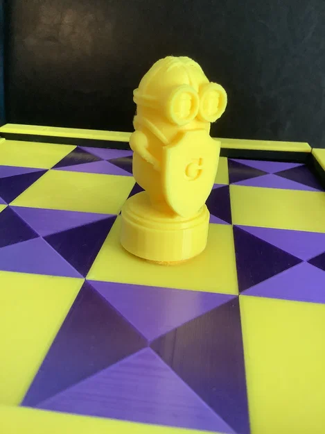 Bộ Cờ Vua Gru Minions - Thiết Kế Tối Ưu Cho In 3D - Image 9