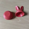 Mô hình quả trứng tai thỏ trang trí Phục sinh in 3D dễ thương - Thumbnail 2