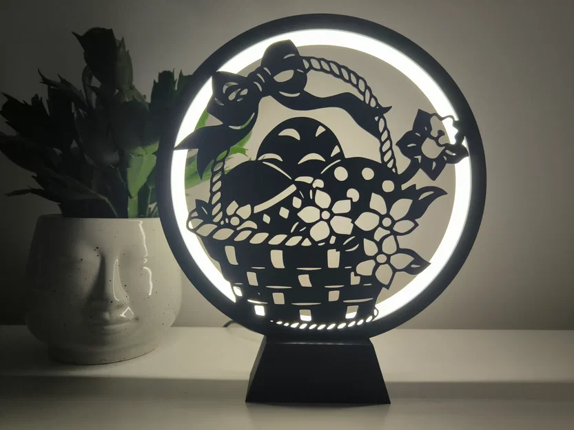 Bộ tấm trang trí Silhouette chủ đề Phục Sinh (Easter Silhouette Panels) - Image 3