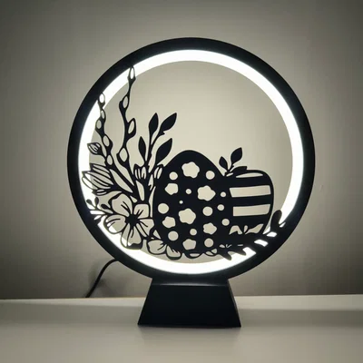 Bộ tấm trang trí Silhouette chủ đề Phục Sinh (Easter Silhouette Panels)