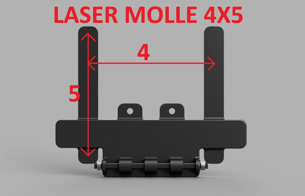 Giá đỡ điện thoại gắn Molle (Iphone 12-16) - Không cần ốc, không cần support - Image 3