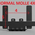 Giá đỡ điện thoại gắn Molle (Iphone 12-16) - Không cần ốc, không cần support - Thumbnail 5