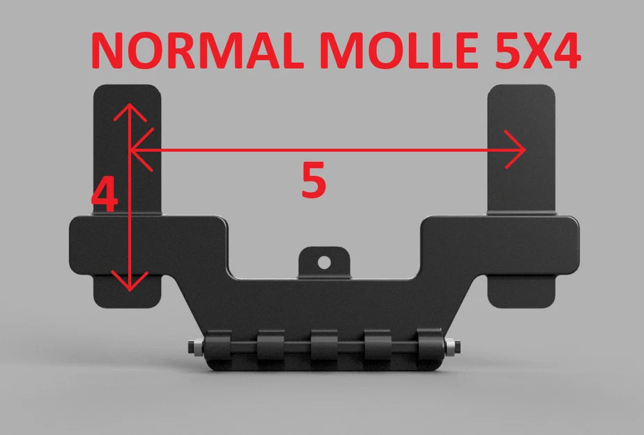 Giá đỡ điện thoại gắn Molle (Iphone 12-16) - Không cần ốc, không cần support - Image 6