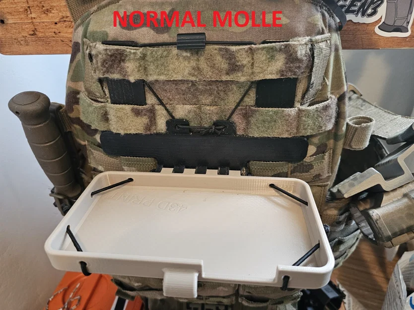Giá đỡ điện thoại gắn Molle (Iphone 12-16) - Không cần ốc, không cần support - Image 7