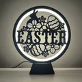 Bộ tấm trang trí Silhouette chủ đề Phục Sinh (Easter Silhouette Panels) - Thumbnail 11