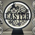 Bộ tấm trang trí Silhouette chủ đề Phục Sinh (Easter Silhouette Panels) - Thumbnail 14