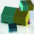 Hộp lưu trữ đa năng cho bút viết, bút chì (72 ngăn) - Thumbnail 1
