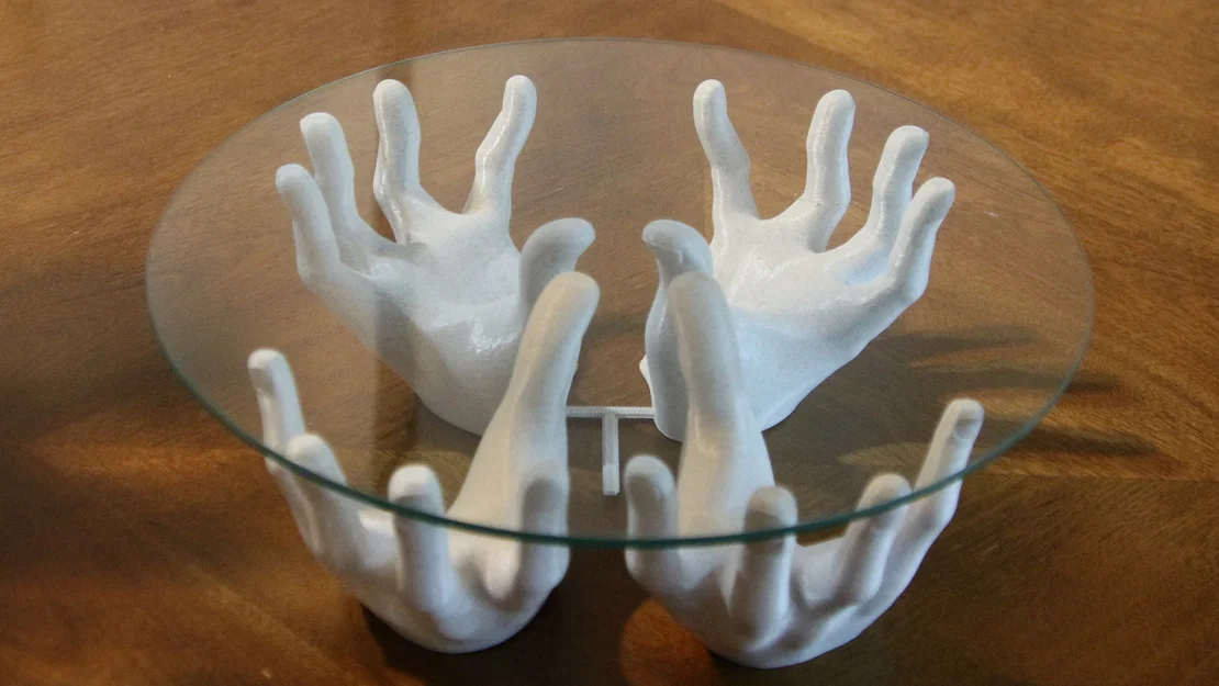 Chân đế Hands Plate Stand in 3D - Giá đỡ đĩa độc đáo cho bàn tiệc - Image 1
