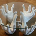 Chân đế Hands Plate Stand in 3D - Giá đỡ đĩa độc đáo cho bàn tiệc - Thumbnail 1