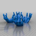 Chân đế Hands Plate Stand in 3D - Giá đỡ đĩa độc đáo cho bàn tiệc - Thumbnail 2