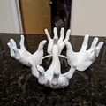 Chân đế Hands Plate Stand in 3D - Giá đỡ đĩa độc đáo cho bàn tiệc - Thumbnail 5
