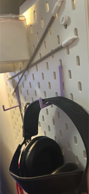 Móc treo tai nghe cho bảng pegboard IKEA SKÅDIS - Image 3