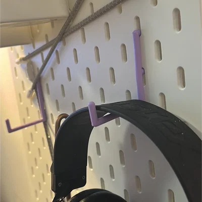 Móc treo tai nghe cho bảng pegboard IKEA SKÅDIS