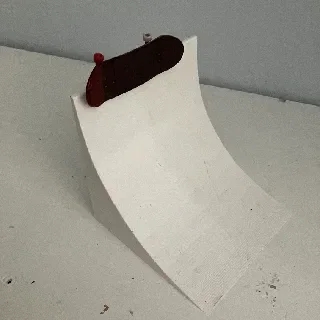 Mô hình Ramp mini cho ván trượt ngón tay Fingerboard 3D