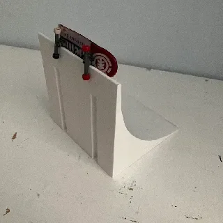 Mô hình Ramp mini cho ván trượt ngón tay Fingerboard 3D