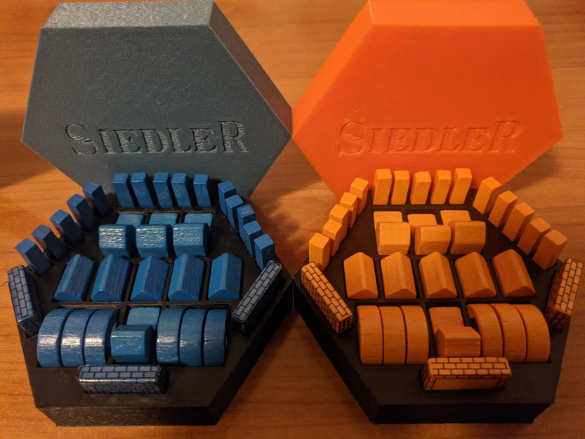 Hộp Đựng Lục Giác Cho Game Settlers of Catan - Image 1