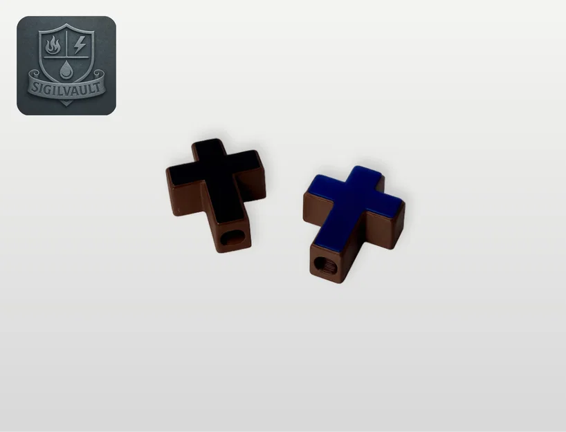Cross – Dòng sản phẩm SigilVault (Hạt charm in 3D) - Image 3