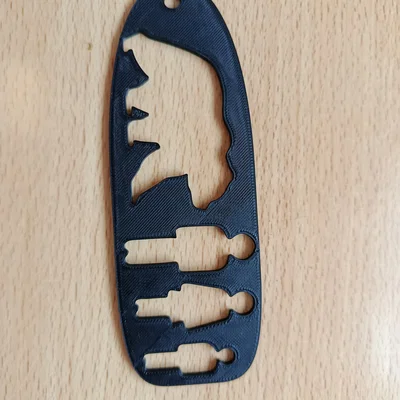 Dụng cụ đo lượng mì Spaghetti hình gấu độc đáo (3D Printable)