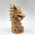 Tượng Totem Sói Viking - Thumbnail 3