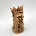 Tượng Totem Sói Viking - Thumbnail 4