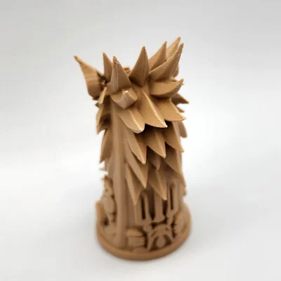 Tượng Totem Sói Viking