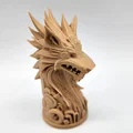 Tượng Totem Sói Viking - Thumbnail 6