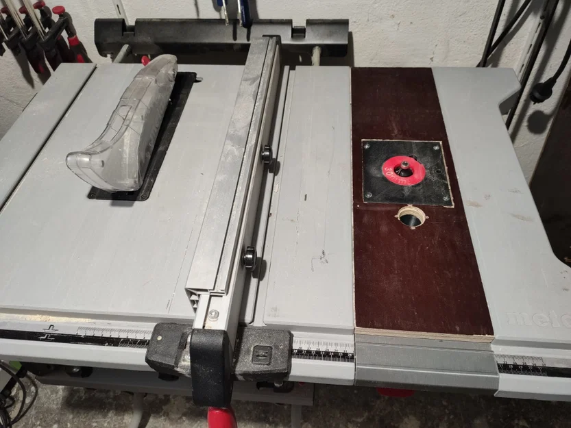 Thanh dẫn thước đo góc (Parallelanschlag) cho máy cưa bàn Metabo TS 254M - Image 2