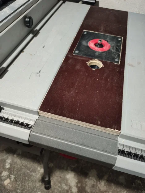 Thanh dẫn thước đo góc (Parallelanschlag) cho máy cưa bàn Metabo TS 254M - Image 3