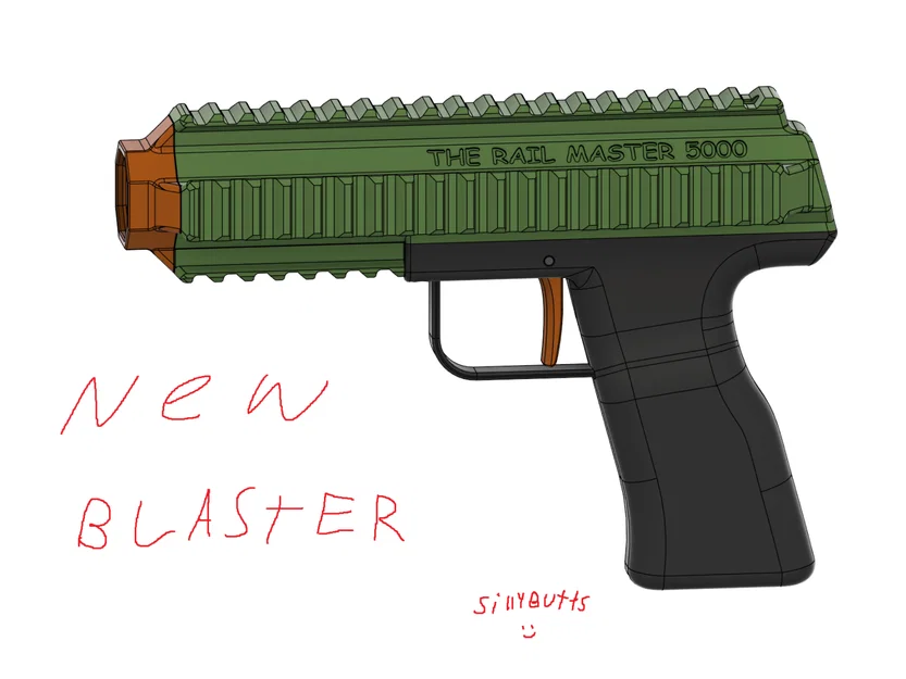 The RAIL MASTER 5000 (Bộ khung Picatinny Rail Blaster) - Image 1