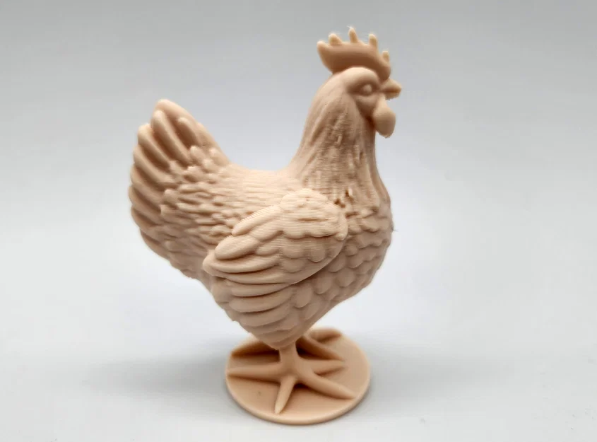 Mô hình gà mái 3D (Chicken Miniature #2) trang trí nông trại - Image 3