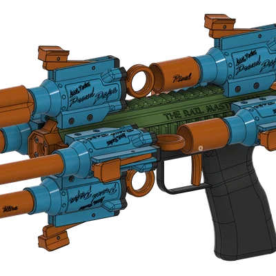 The RAIL MASTER 5000 (Bộ khung Picatinny Rail Blaster)