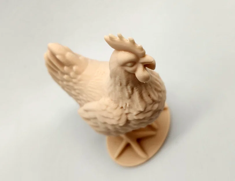 Mô hình gà mái 3D (Chicken Miniature #2) trang trí nông trại - Image 4