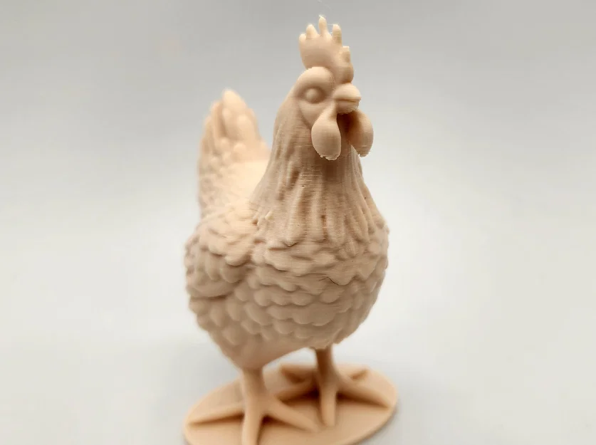 Mô hình gà mái 3D (Chicken Miniature #2) trang trí nông trại - Image 5