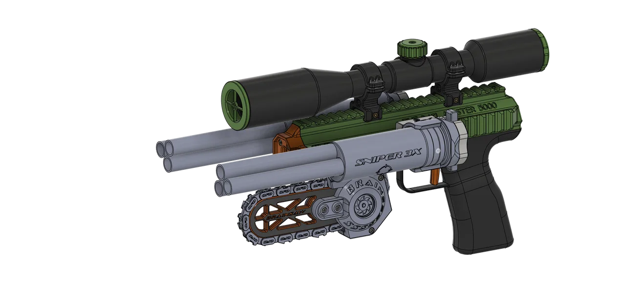 The RAIL MASTER 5000 (Bộ khung Picatinny Rail Blaster) - Image 6